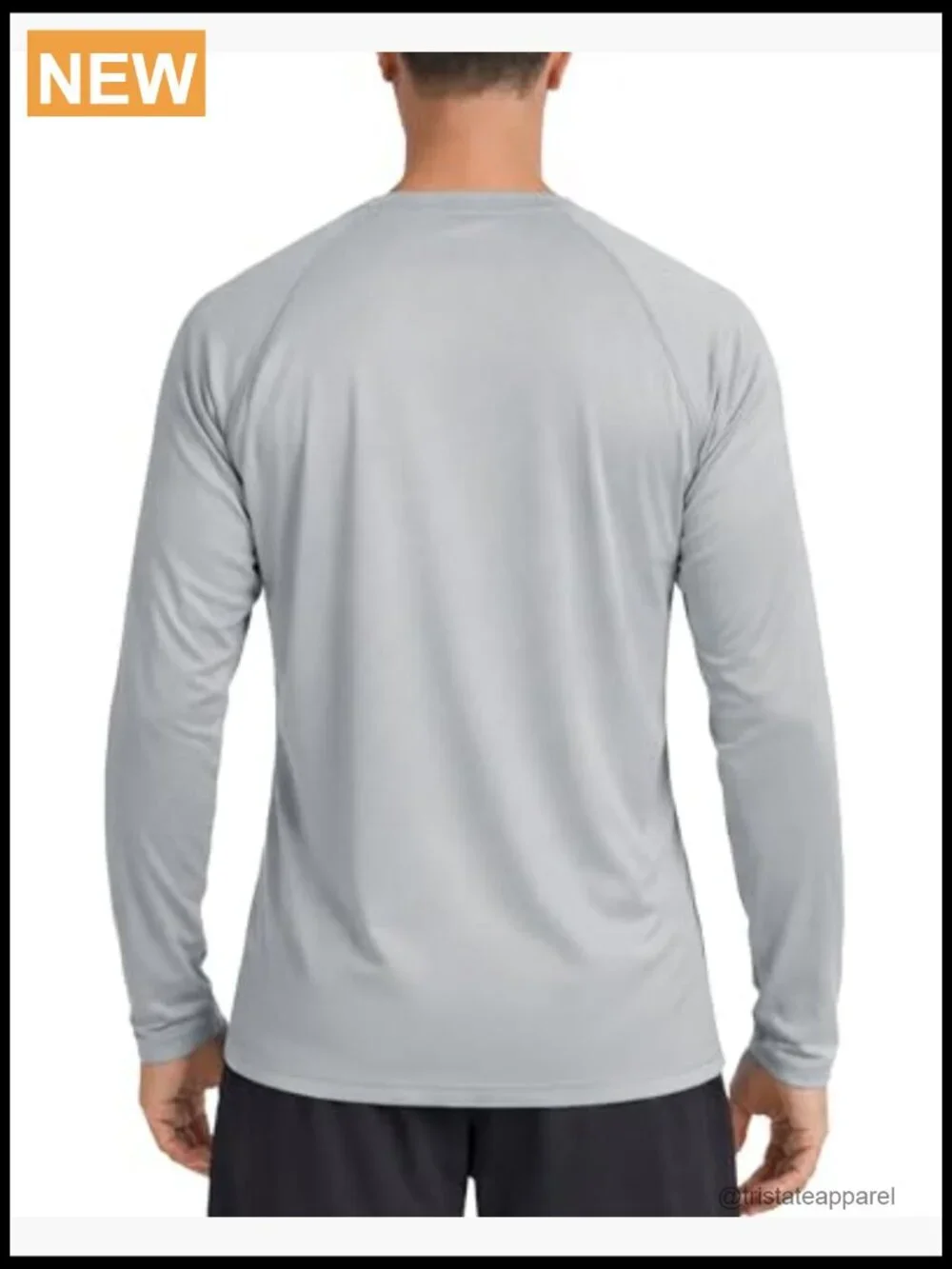 UPF 50+ Sun Protection Long Sleeve Rash Guard Quick Dry Swim T-Shirt